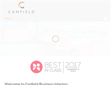 Tablet Screenshot of canfieldco.com